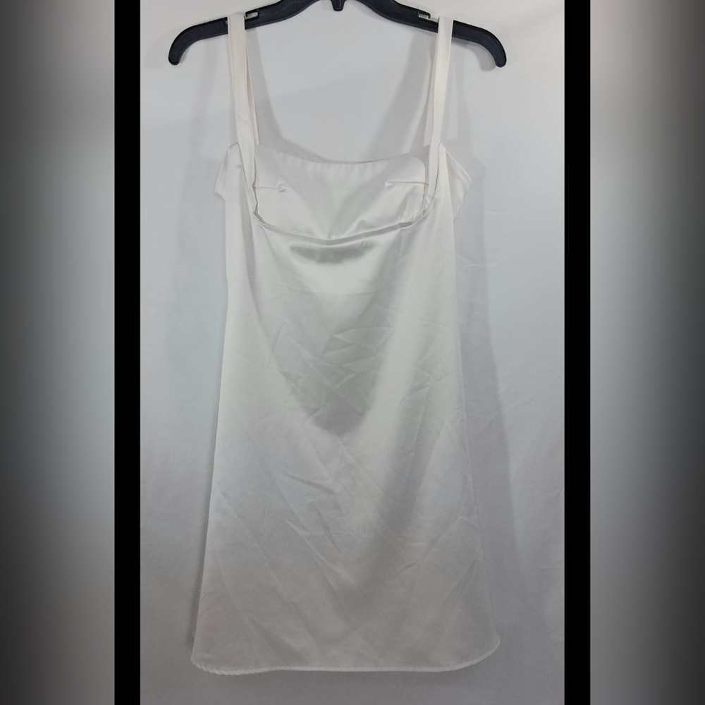 Elegant White Slip Dress
